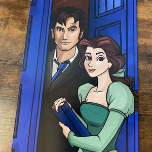 RARE Limited Edition Doctor Who Belle Art Print
